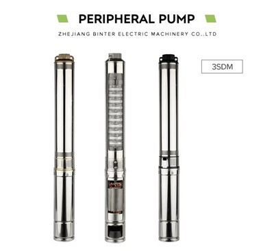 ปั๊มจุ่มบ่อบาดาลลึก 144 ม. ปั๊มน้ำมอเตอร์แรงดันสูง 3SDM