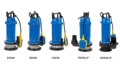 ปั๊มจุ่ม QDX เปลือกอลูมิเนียม